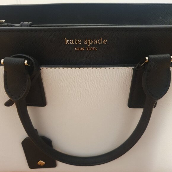 Kate Spade Cameron Medium Colour Block Satchel with Crossbody Strap - Picture 4 of 6